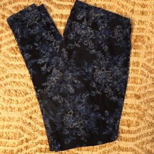 LulaRoe leggings TC tall and curvy navy